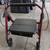 Walker - Nova STAR Heavy Duty Rollator, 450 lb. Weight Capacity, Red 2 thumbnail