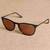 NEW Nectar Goose black frame amber polarized lens adult sunglasses 2 thumbnail