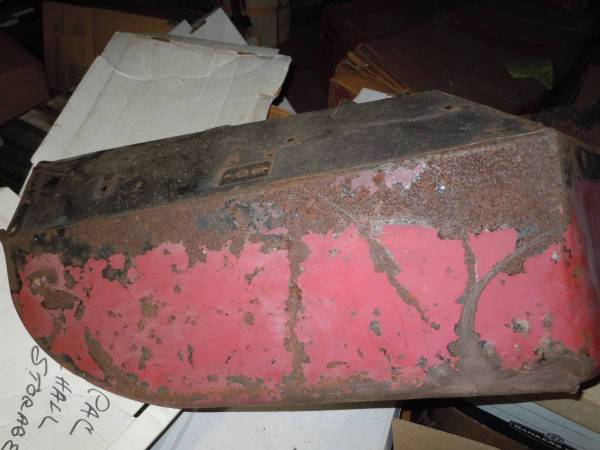 WILLYS JEEP CJ2A.3A,3B,M38, ETC LEFT FLAT FENDER/ USED 1