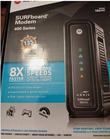 Cable modem - Motorola ARRIS SURFBoard 1