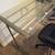 Glass Table with Arm Chair 1 thumbnail