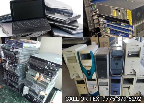 COMPUTER TOWERS, LAPTOPS, SERVERS, TELECOM, etc. 1