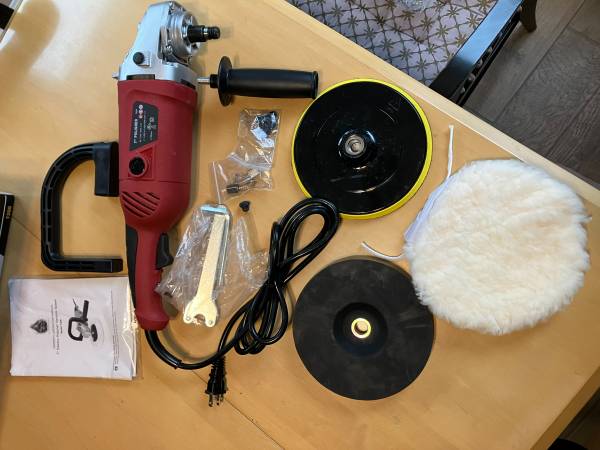 7 Inch Variable Speed Automotive Paint Polisher Buffer 1