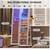 Jewelry Cabinet Standing, Full Length Mirror with Jewelry Storage 3 thumbnail