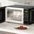 Mainstays 0.7 Cu ft Countertop Microwave Oven, 700 Watts, Black 5 thumbnail