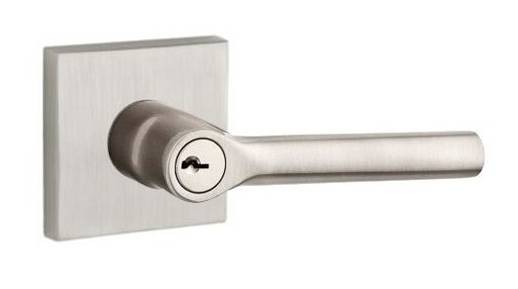 NEW Baldwin Reserve ENTUBCSR150 Keyed Entry Door Lever Satin Nickel 1