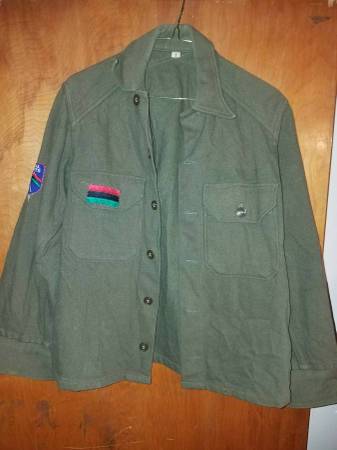 Flannel Military Shirt 1