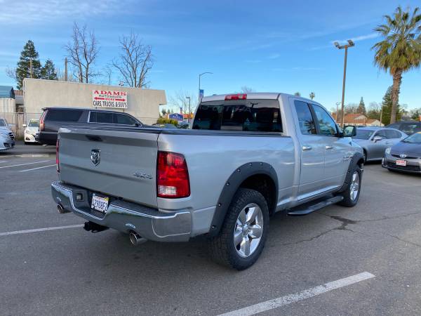 RAM 1500 Big Horn 2014 4X4 Quad Cab*RR CAM* EXTRA LIMPIO*IMPRESIONANTE*LLAME - $15,750 (Sacramento)63613706624129122