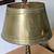 Arts and Crafts movement, Antique Brass and Copper Lamp w Brass Shade 8 thumbnail