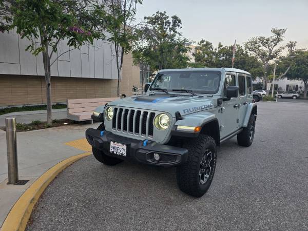 2023 Jeep Wrangler Rubicon 4xE Earl color 14k miles - $45,000 (Beverly Hills)63441175290371121