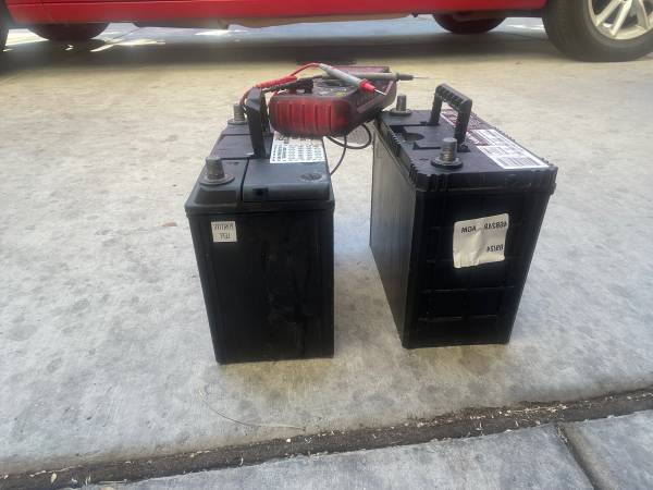 Prius AGM battery and Voltameter 1