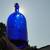 COBALT BLUE glass vintage LARGE bottle mint 11 thumbnail