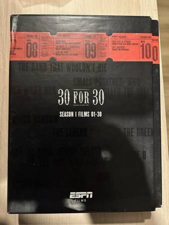 ESPN 30 For 30 Season 1 DVD Set 1