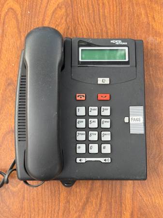 Nortel Networks Charcoal Phone 1