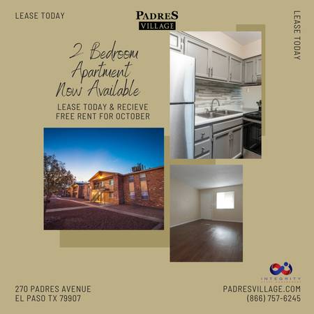 Immediate Move In Specials!!! 1