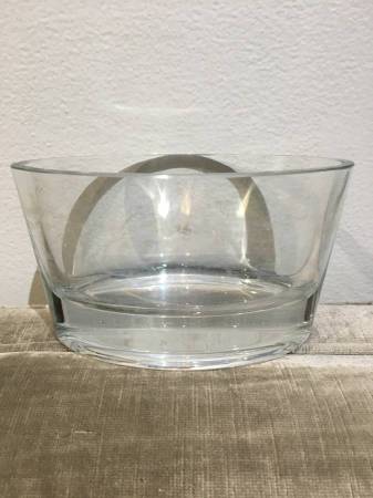 Small Crate & Barrel Oval Vase 1