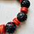 OOAK Red Coral Quite Luxury Stretch Bracelet 3 thumbnail