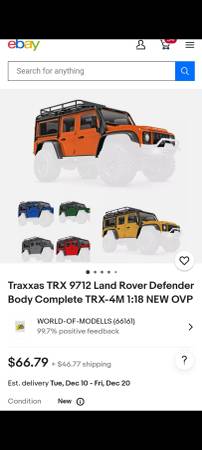 Trx4m defender body 1