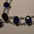 Blue Sapphire Silver Necklace 3 thumbnail