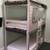 Kids Deer Blind Cabin Twin Over Twin Rustic Grey Bunkbed +2 Mattresses 7 thumbnail