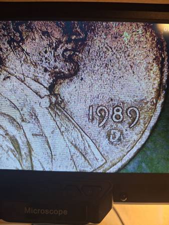 1989-D Error Penny 1
