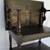 Antique Italian Renaissance rolling Butler liquor  table cart 3 thumbnail