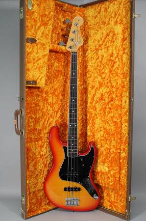 2019 Fender American Jazz Bass. Ash/ebony Fretboard. 1