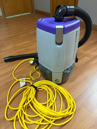 Pro Team back pack vacuum 1