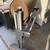 Large paper roller with roll of cardboard like paper on casters 42" 2 thumbnail