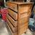 5 Drawer solid oak dresser 2 thumbnail