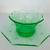Depression Era Uranium Glass Bowl and Matching Underplate 1 thumbnail