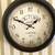 Vintage Replica Large 14.6" Round "Victoria Station" Wall Clock 2 thumbnail