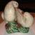 Turtle-Doves Statue - Vintage Chinese Majolica Pottery 6 thumbnail