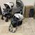 Nuna Mixx Next Stroller With Car Seat and Bassinet with Stand white 1 thumbnail