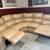 Leather Sectional Couch  w/ Reclining Chairs Excellent Condition 2 thumbnail