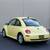 2009 VW Volkswagen New Beetle Hatchback 2D coupe Sunflower Yellow 4 thumbnail