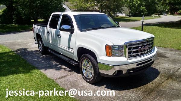 GMC Sierra 1500 4X4 SLT Crew Cab Pickup 4-Door 1