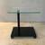 Vintage Ronald Schmitt? Chrome Glass Cantilevered Accent Table 8 thumbnail