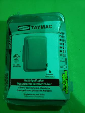 Tarmac Weatherproof Receptacle Cover 1