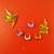 Gold-tone Vintage Flower Broche 2 thumbnail