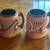 Large Hand Painted Clay Coffee Mugs (Set) 2 thumbnail