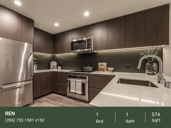 $3,284 / 1br - 574ft2 - The views, The location - Fantastic! 1 BR 1 BA 574 SF Tour now (Denny Triangle)63874307118209120