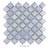 Merola Tile Hudson Tangier Frost Blue Porcelain Mosaic Tile 17 thumbnail