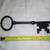 Antique 10 Inch (25.5cm) Cast Iron Castle/Church Key 4 thumbnail