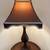 Beautiful Metal/Porcelain Lamp, and Fabric Lampshade 1 thumbnail