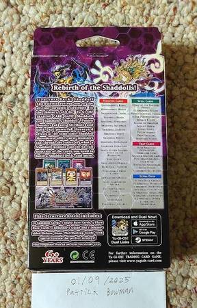 yugioh structure deck shaddoll Yu-Gi-Oh! TCG: Showdown  Shopville Mint / near mint condition trading card YuGiOh! Structure Decks: Shaddoll Showdown