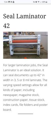 Laminator - Commercial 1