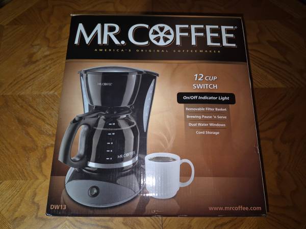 Mr. Coffee coffeemaker 1