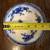 Set of 5 Antique Marechal Flow Blue Saucers 3 thumbnail