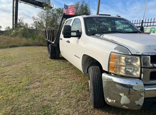 CHEVROLET C3500 CREW CAB CAMIÓN PLANO DIESEL - $9.200 (CONROE)63617101442691122
